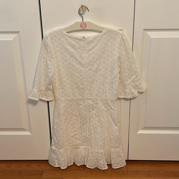 Urban Outfitters Eyelet White Lace Dress - Picture 3 of 4
